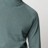 Dolcevita rasato raglan in lana e cashmere fin.12