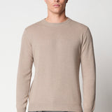 Girocollo con toppe a intarsio in lana e cashmere fin.12