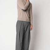 Girocollo con toppe a intarsio in lana e cashmere fin.12