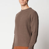 Extrafine Merino Wool Crewneck - Dark Blue