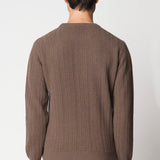 Extrafine Merino Wool Crewneck - Dark Blue