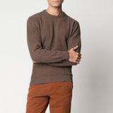 Extrafine Merino Wool Crewneck - Dark Blue