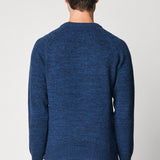 Girocollo mouliné manica raglan in lana e cashmere fin.5