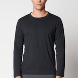 T-shirt manica lunga in cotone