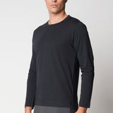 T-shirt manica lunga in cotone