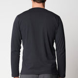 T-shirt manica lunga in cotone