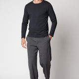 T-shirt manica lunga in cotone