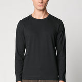 T-shirt manica lunga in cotone