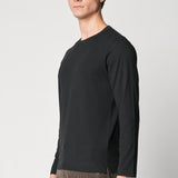 T-shirt manica lunga in cotone