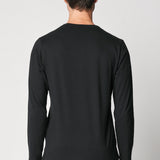 T-shirt manica lunga in cotone