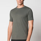 T-Shirt con rinforzo spalle in cotone