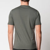 T-Shirt con rinforzo spalle in cotone