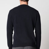 Girocollo in cashmere fin.12