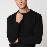 Girocollo in cashmere fin.12