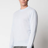 Girocollo rasato in cashmere effetto Teddy fin.7