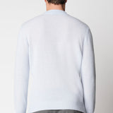 Girocollo rasato in cashmere effetto Teddy fin.7