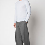 Girocollo rasato in cashmere effetto Teddy fin.7