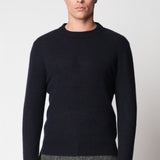Girocollo rasato in cashmere effetto Teddy fin.7