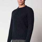 Girocollo rasato in cashmere effetto Teddy fin.7