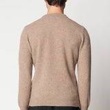 Girocollo rasato in cashmere effetto Teddy fin.7