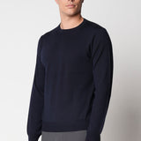 Girocollo rasato in lana merino extrafine fin.14
