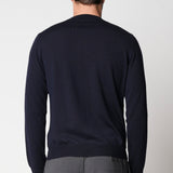 Girocollo rasato in lana merino extrafine fin.14