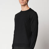 Girocollo rasato in lana merino extrafine fin.14
