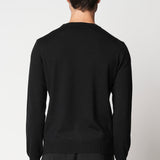 Girocollo rasato in lana merino extrafine fin.14