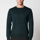 Girocollo rasato in lana merino extrafine fin.14