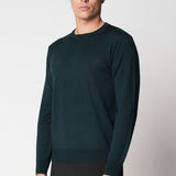 Girocollo rasato in lana merino extrafine fin.14