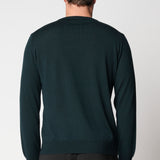Girocollo rasato in lana merino extrafine fin.14