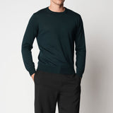 Girocollo rasato in lana merino extrafine fin.14