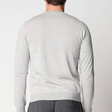Girocollo rasato in lana merino extrafine fin.14