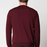 Girocollo rasato in lana merino extrafine fin.14