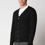 Cardigan rasato in lana merino extrafine fin.14