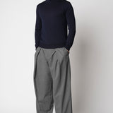 Lupetto rasato in lana merino extrafine fin.14