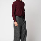 Lupetto rasato in lana merino extrafine fin.14