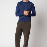 Girocollo a rollino in lana merino extrafine fin.14