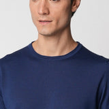 Girocollo a rollino in lana merino extrafine fin.14