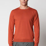 Girocollo a rollino in lana merino extrafine fin.14