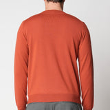 Girocollo a rollino in lana merino extrafine fin.14