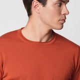 Girocollo a rollino in lana merino extrafine fin.14