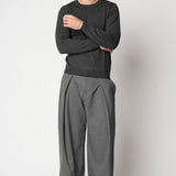 Girocollo a rollino in lana merino extrafine fin.14