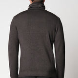Dolcevita con tintura invecchiata in lana merino extrafine fin.7