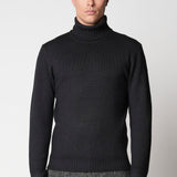 Dolcevita con tintura invecchiata in lana merino extrafine fin.7