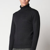 Dolcevita con tintura invecchiata in lana merino extrafine fin.7
