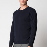 Girocollo rasato in seta e cashmere fin.12