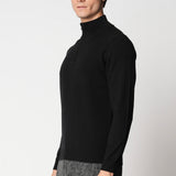 Lupetto zip rasato in seta e cashmere fin.12
