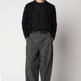 Cardigan con cuciture esterne in lana fin.5