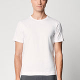 T-Shirt collo rollino e spacchetti in cotone